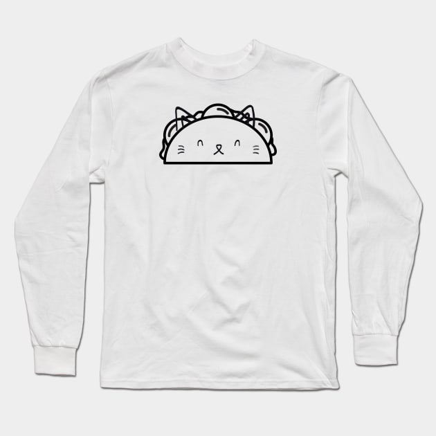 Taco-cat Long Sleeve T-Shirt by DewaJassin